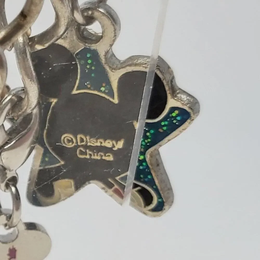 Disney Mickey and Minnie 5 Charm Bracelet: Iconic Characters
